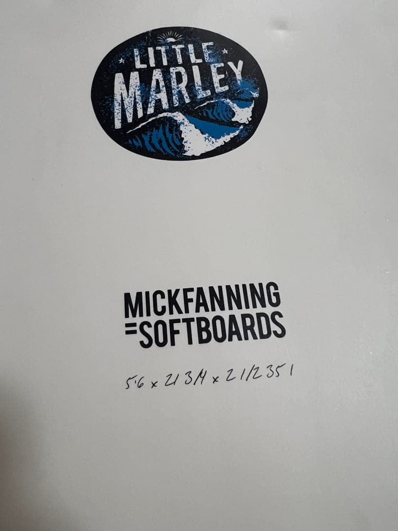 ミックファニング・ソフトボード　 LITTLE MARLEY 5'6【手渡し】