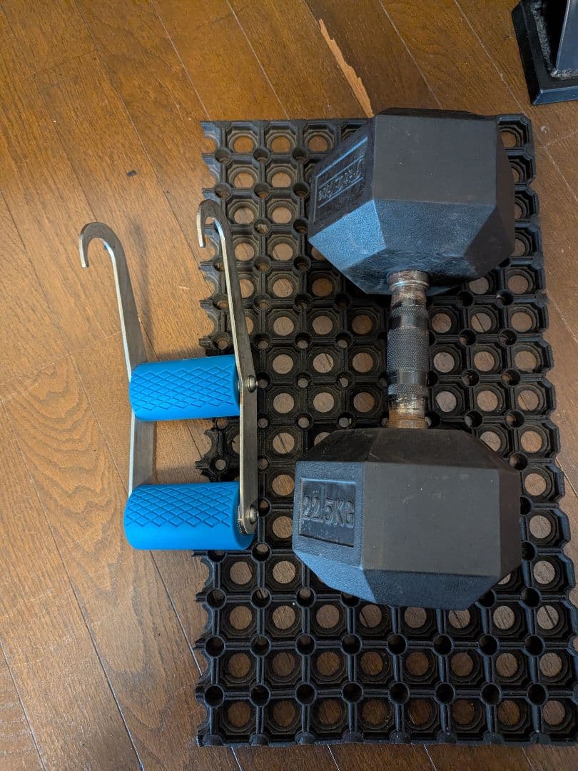 【セット購入必須①】22.5kg HEXダンベル＋DDハンドル＋人気グリップ付
