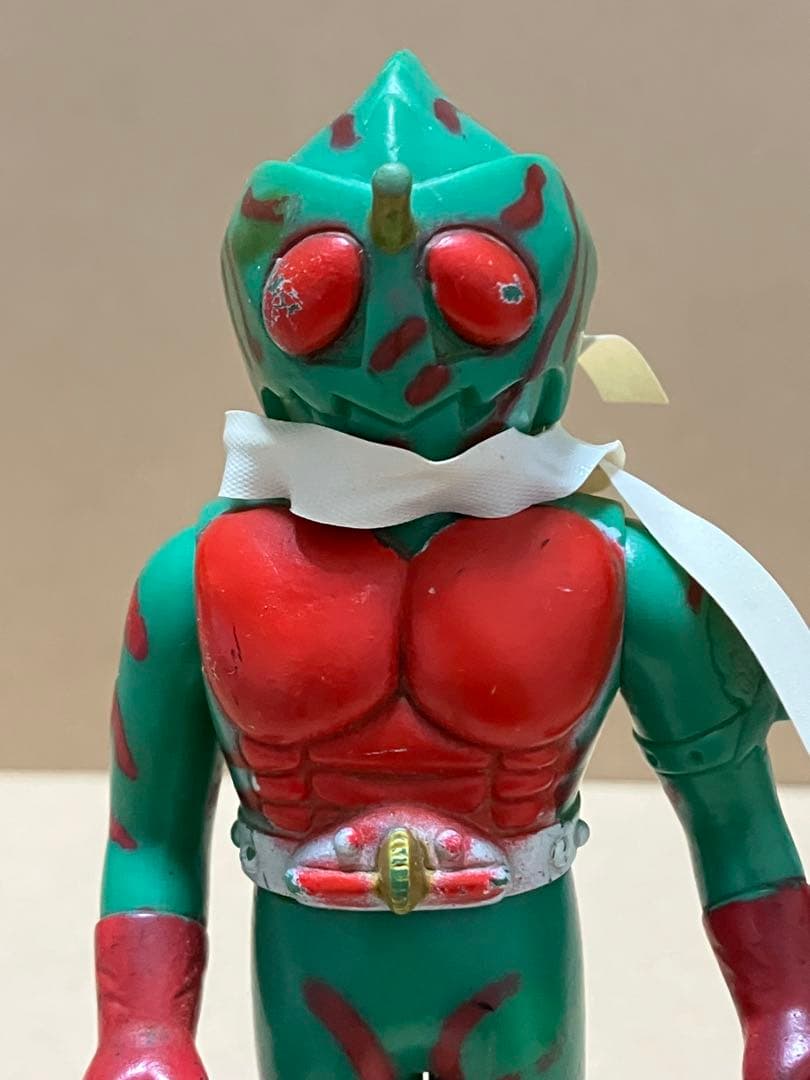 仮面ライダーアマゾン　当時物　ポピー　ソフビ　ミニソフビ