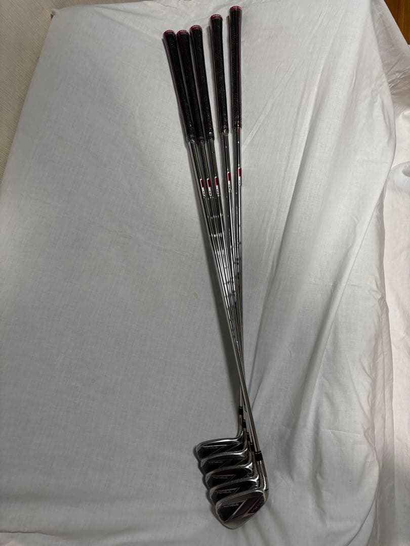 【新品・レフティ】ステルス アイアンセット スチールS テーラーメイド（6〜P）