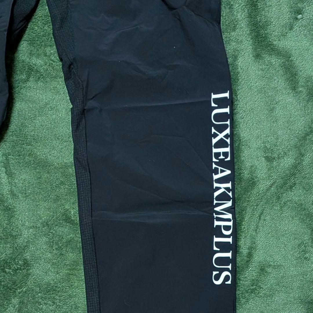 【新品】LUXEAKMPLUS サイドロゴナイロン パンツ Sサイズ