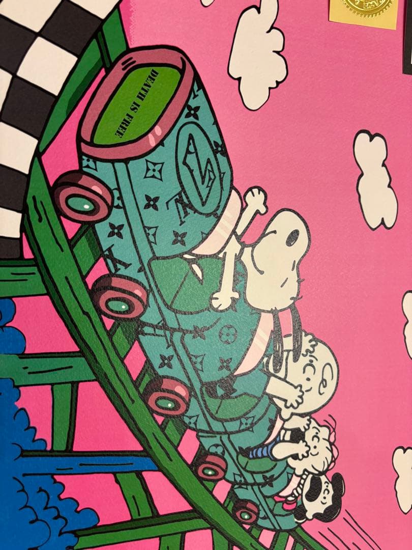 【新品】DEATH NYC 「SNOOPYと仲間達」(ジェットコースター)