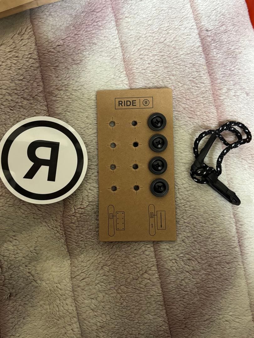 23/24 RIDE AGENDA 155 スノーボード&ビンディング