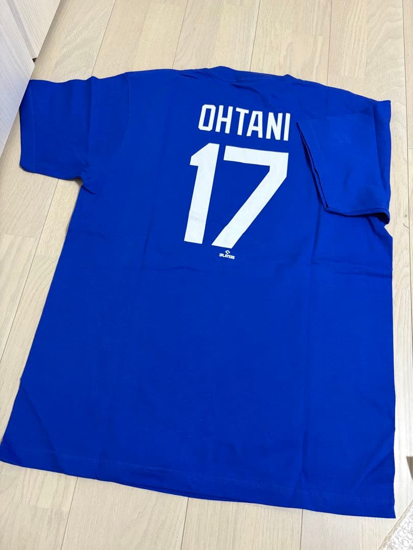 新品未使用⭐︎大谷翔平 50-50 記念Tシャツ Lサイズ　ブルー　完売品