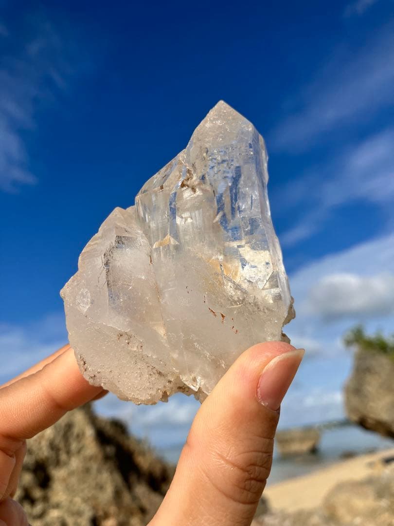 【レア!】ヒマラヤ水晶　カテドラル　セルフヒールド