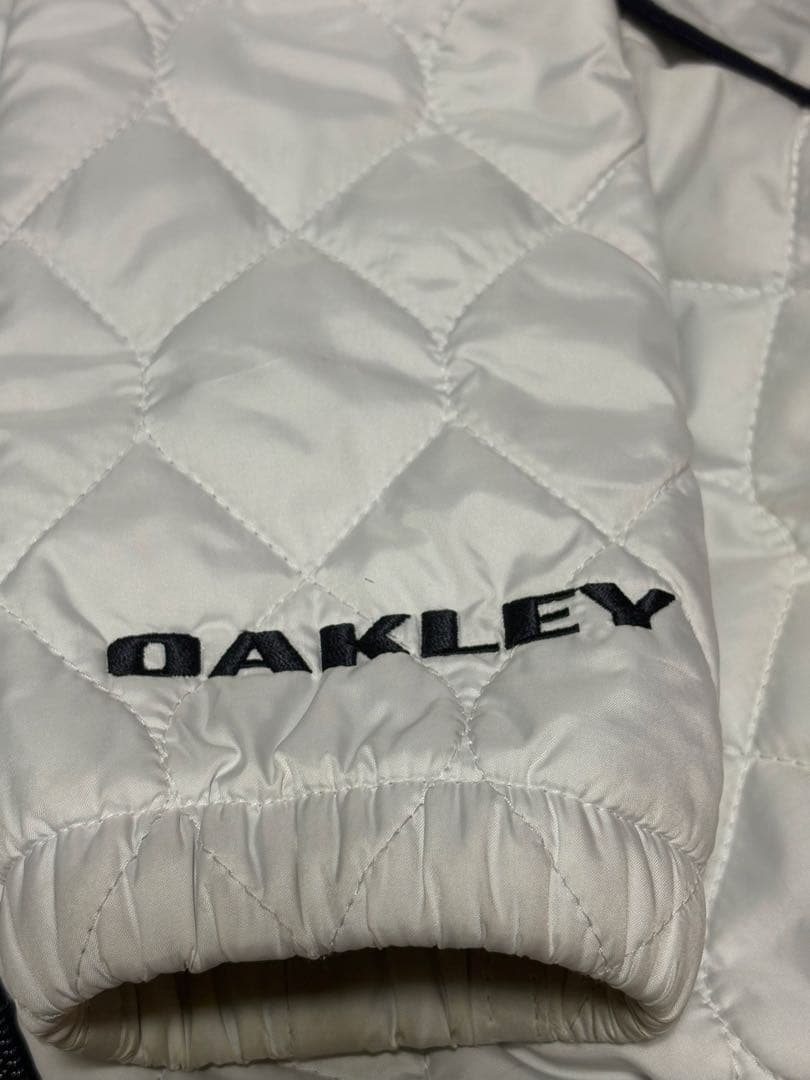 Oakley キルティングジャケット ホワイト