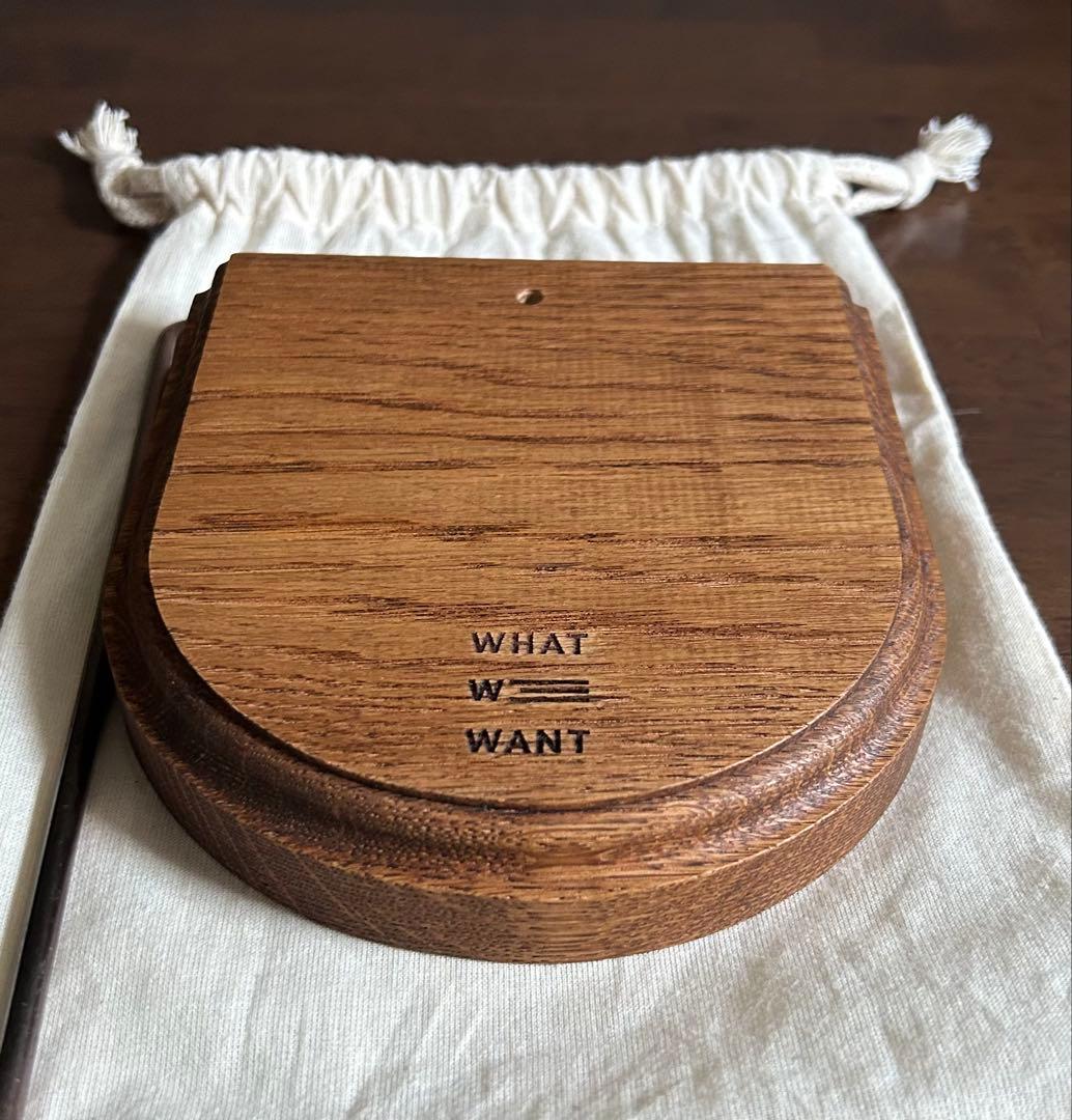 ライト・ランタン WHAT WE WANT GOALSTAND OAK