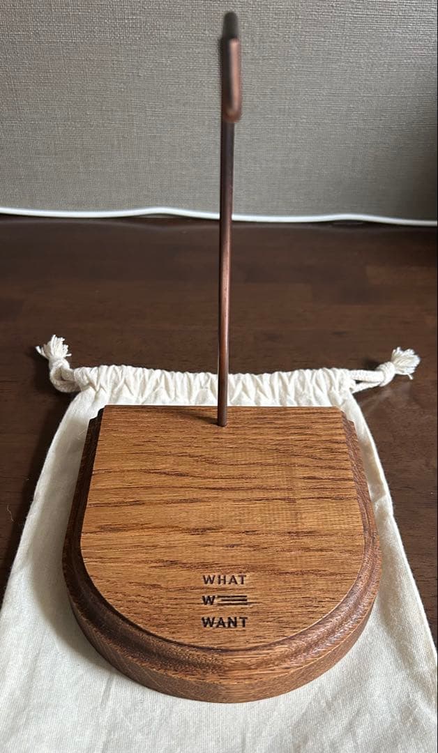 ライト・ランタン WHAT WE WANT GOALSTAND OAK