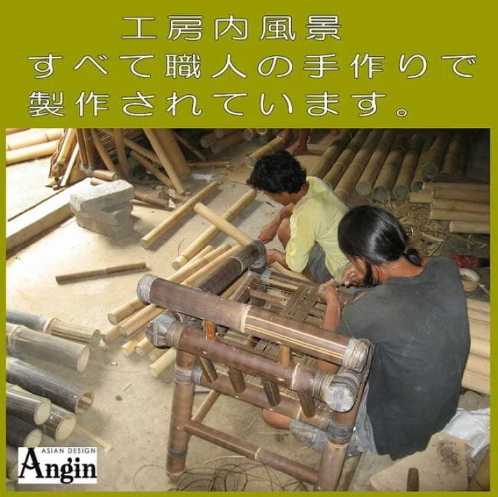 サーフボードラック　バンブー　バリ　サーフボード　ツインフィン