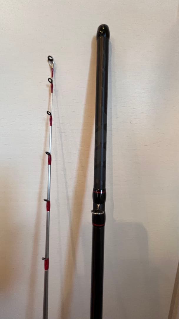 KAWAHAGI BB M180 船竿 黒/赤