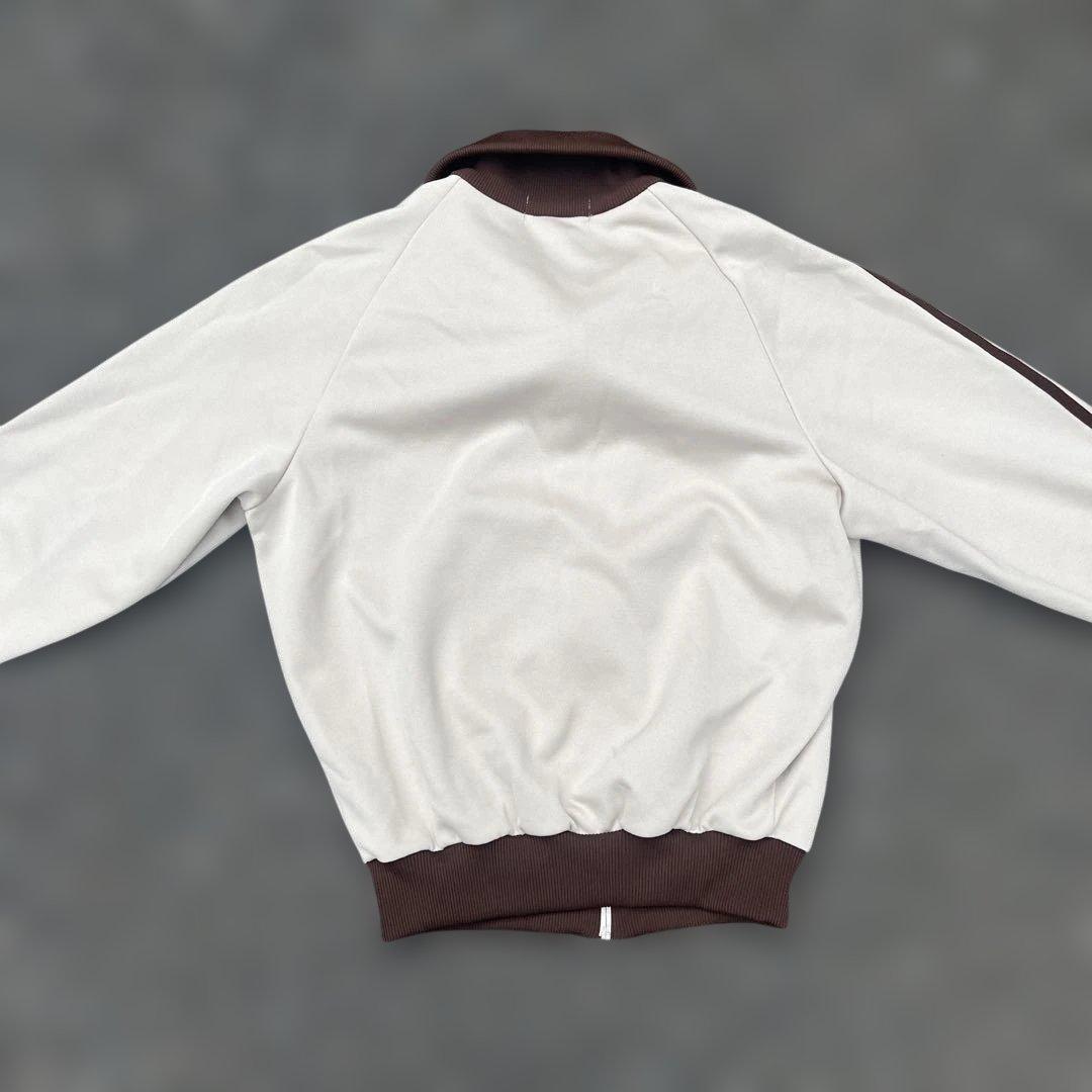 80s adidas 西ドイツ トラックジャケット 希少カラー ブラウン3号