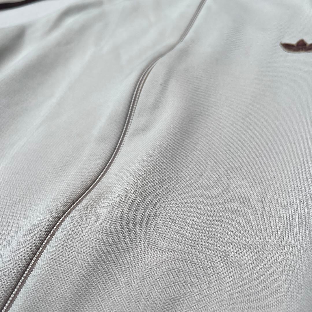 80s adidas 西ドイツ トラックジャケット 希少カラー ブラウン3号