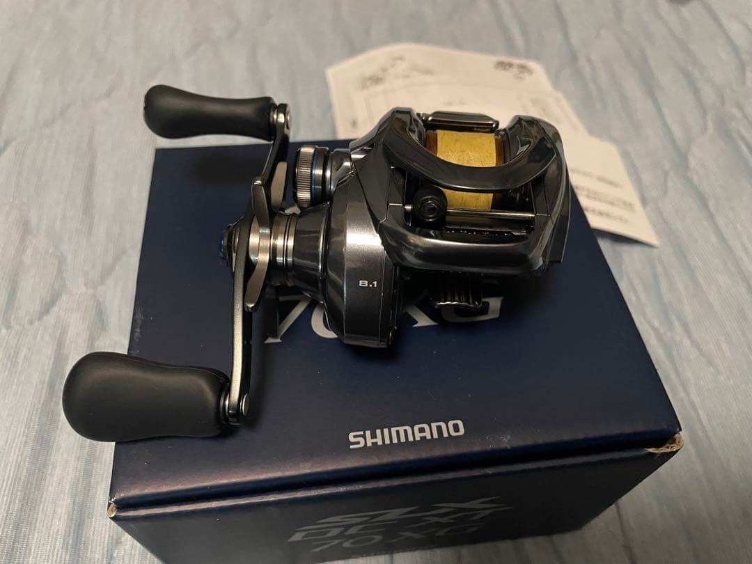 未使用 SHIMANO SLX DC XT 70XG ライン付き ベイトリール