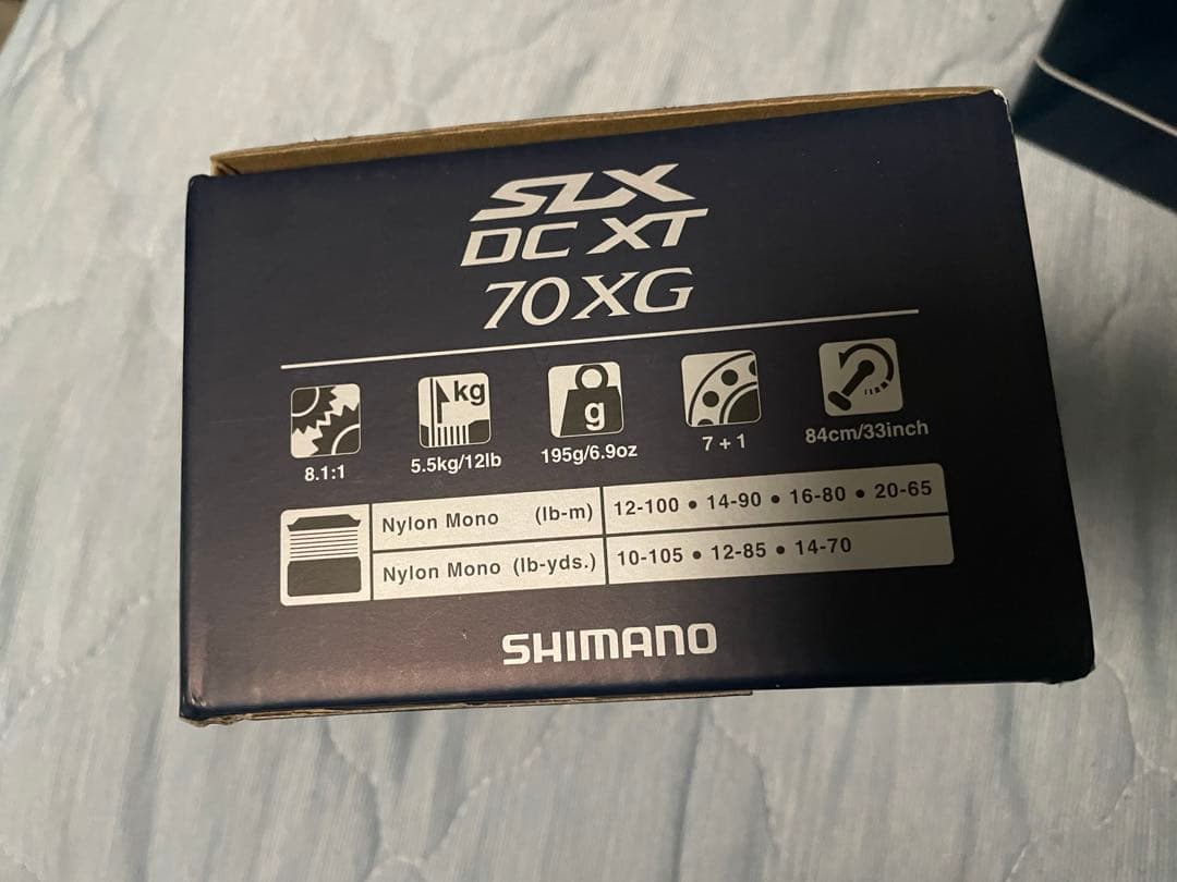 未使用 SHIMANO SLX DC XT 70XG ライン付き ベイトリール