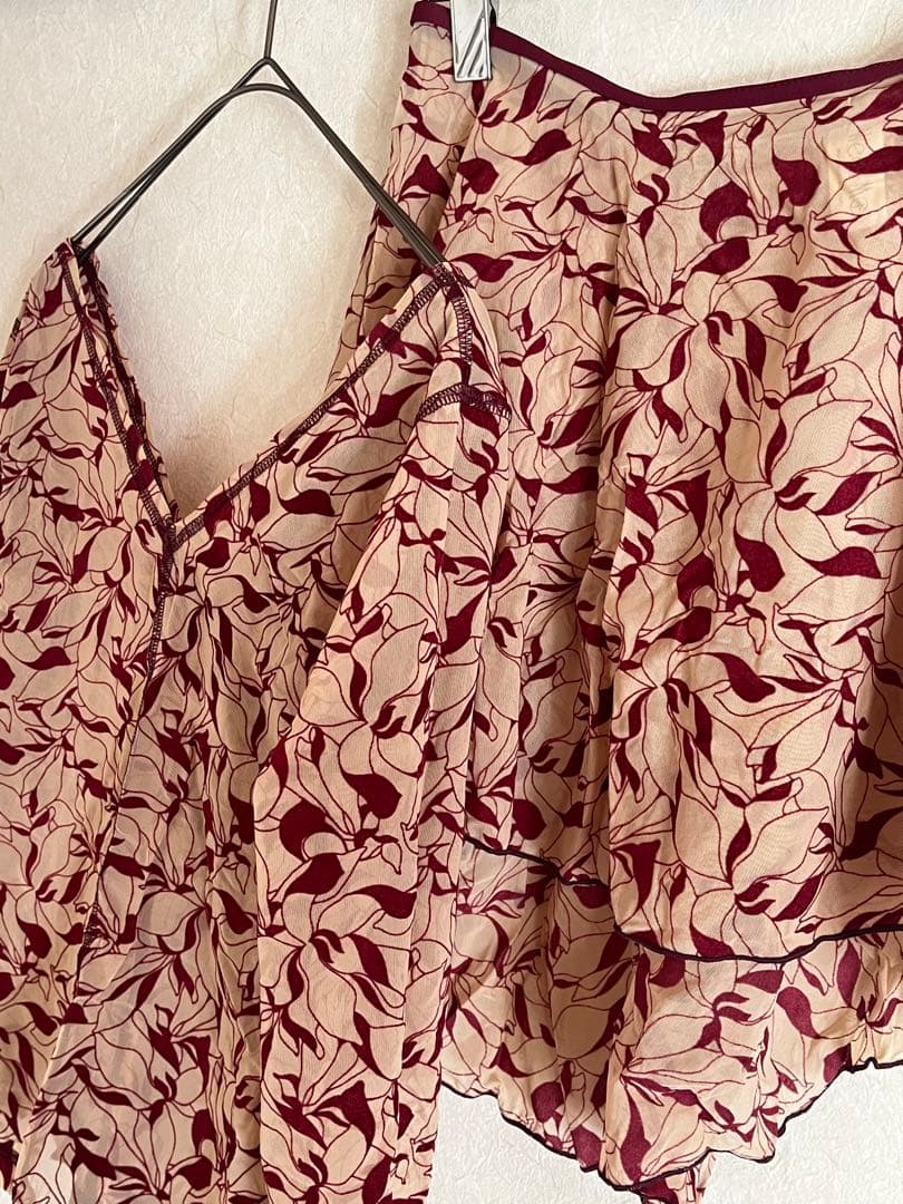 Wear Moi フロッキーチュール トップス スカートセット
