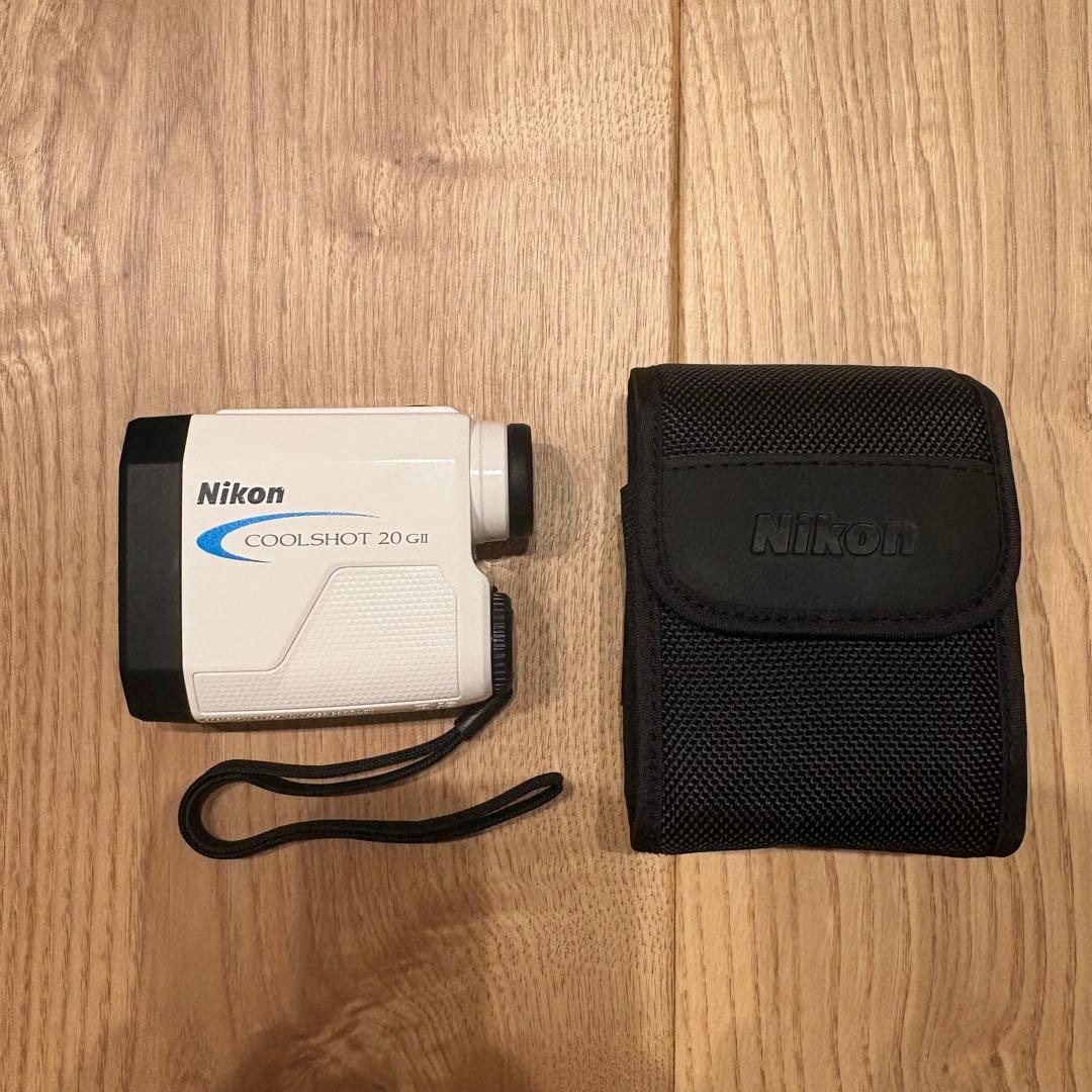 Nikon COOLSHOT 20 GII ゴルフ用レーザー距離計 白 箱付