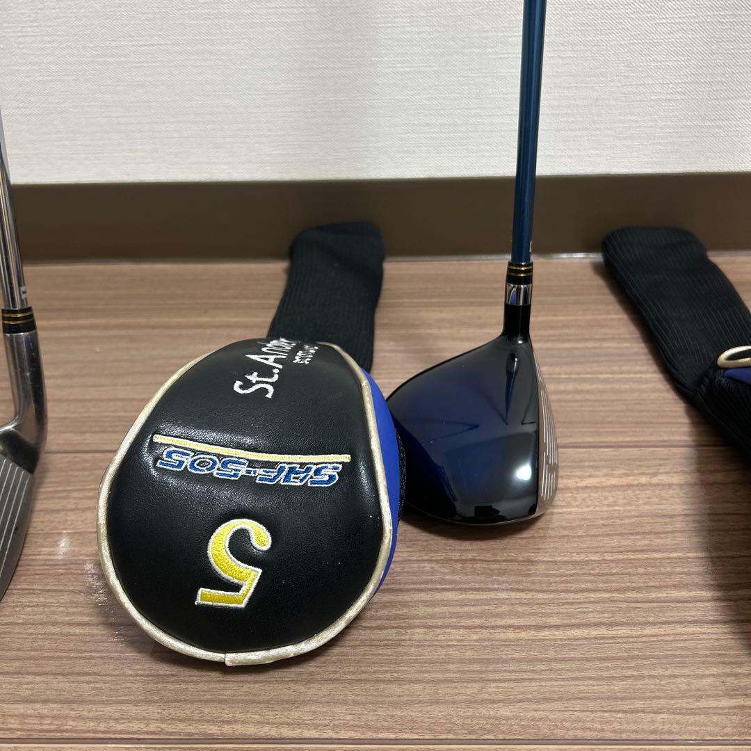 【希少】セントアンドリュース ゴルフクラブ 3本セット（3W・5W・5I）