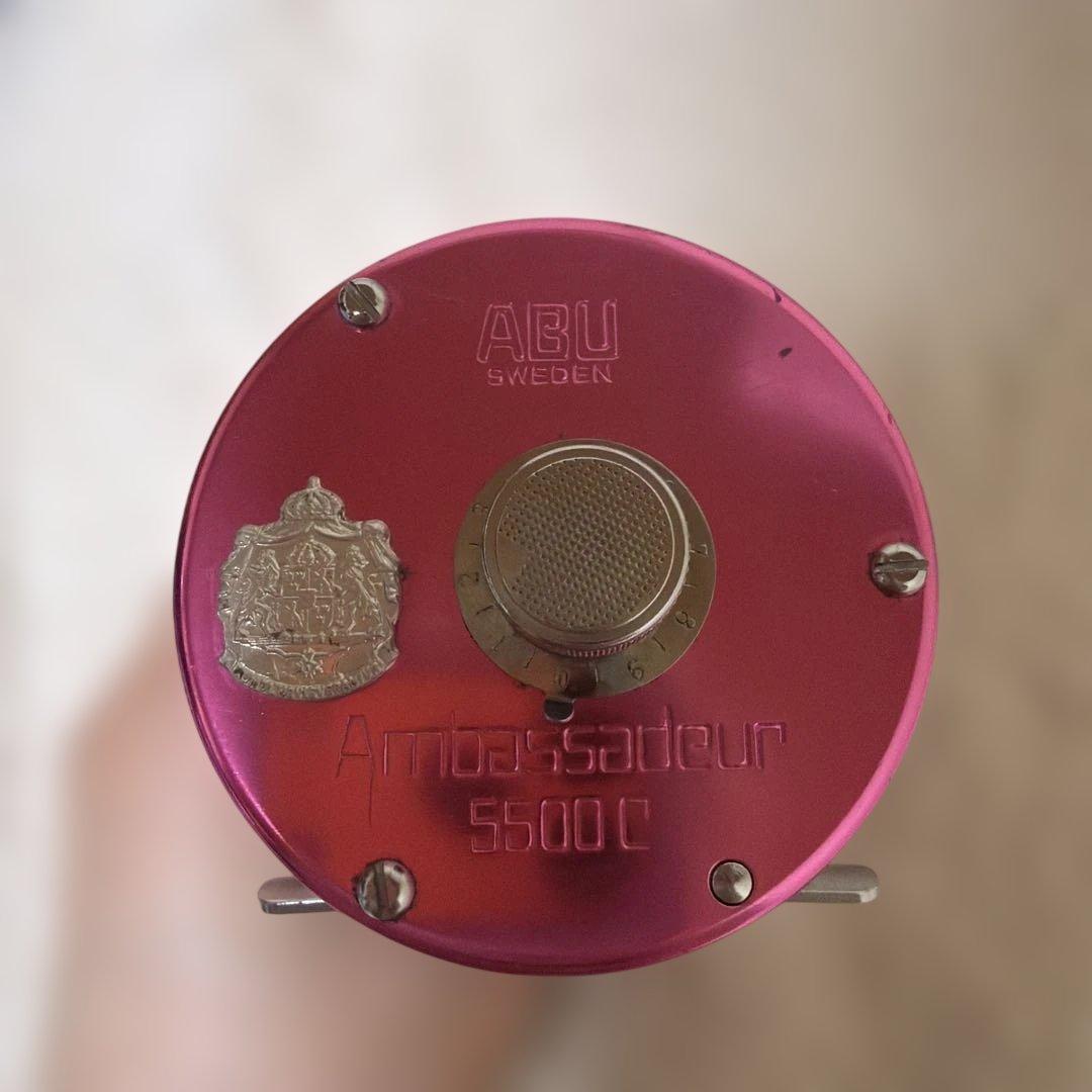 【超レア】ABU Ambassadeur 5500C サイモンシモムラ ピンク