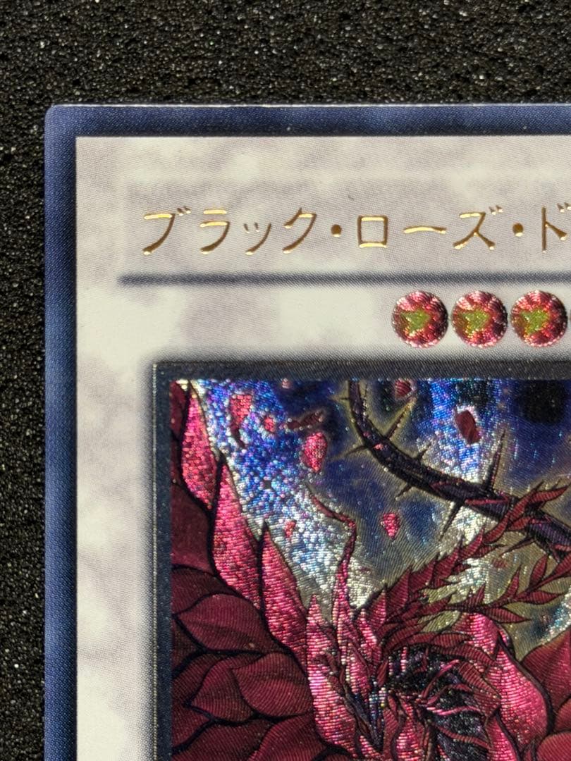 ブラック・ローズ・ドラゴン レリーフ
