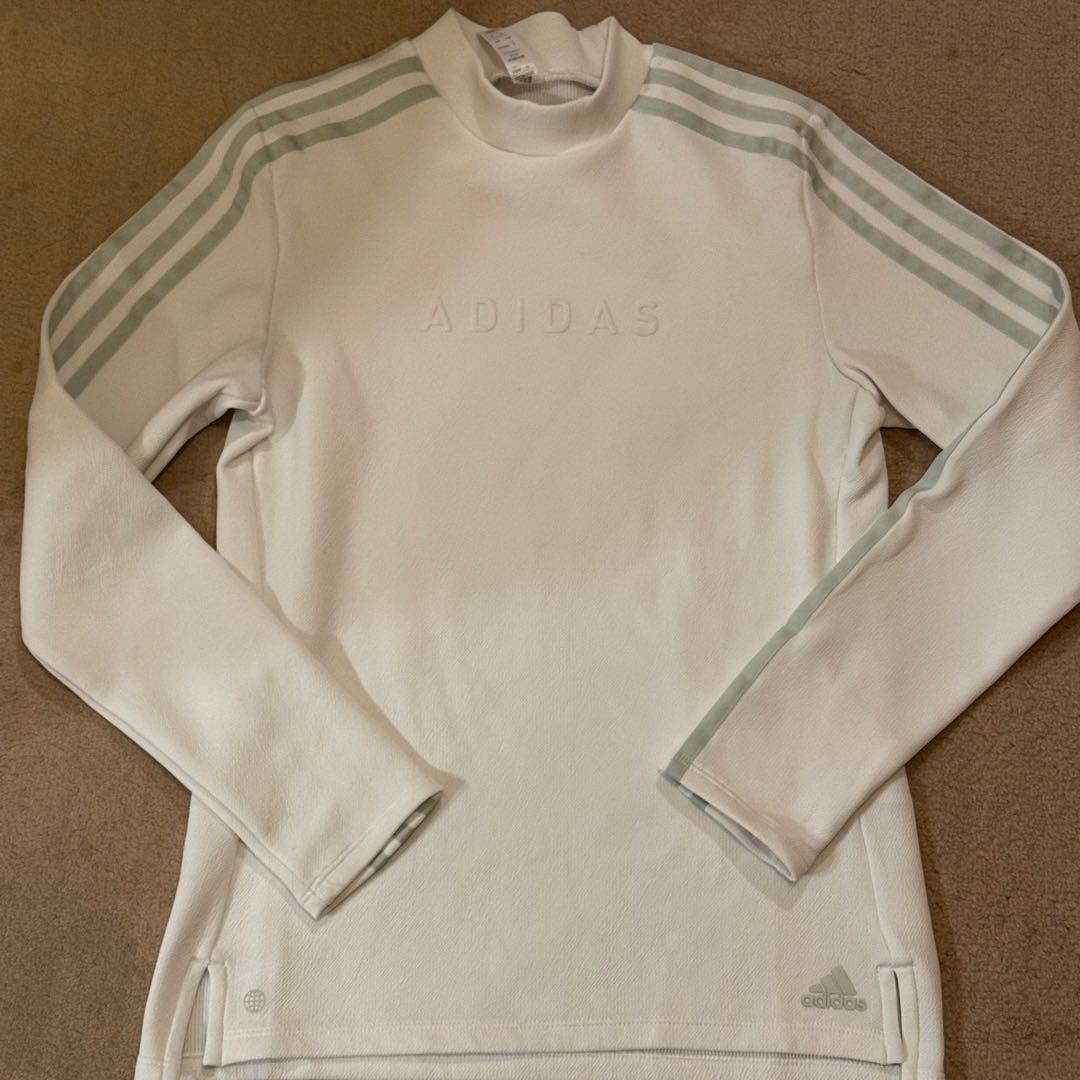 adidas ゴルフ セットアップ 3点 S ペールグリーン 美品