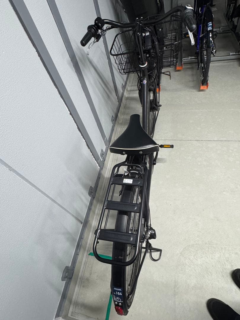ブラック シティタイプ ブリヂストン電動アシスト自転車