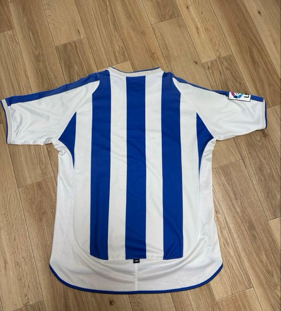【美品】マラガCF 2002-03 シーズン ホームユニフォーム Umbro