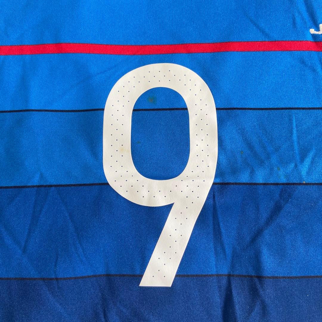 adidas 日本代表 OKAZAKI 9 番　ユニフォーム　サッカー　Lサイズ