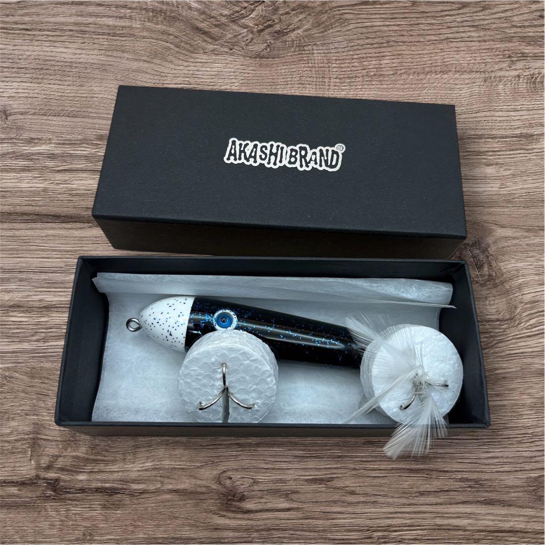 アカシブランド　ABrop ブラックブルーフリッター　未使用品