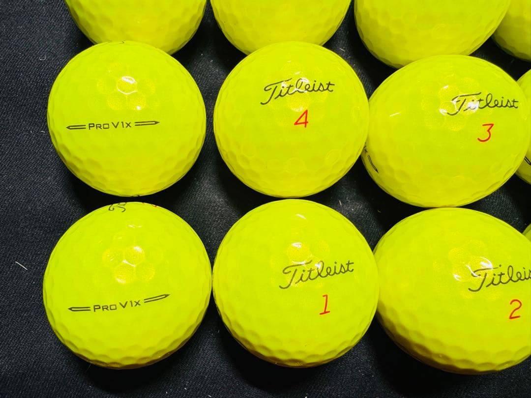 タイトリスト PRO V1X 2023年モデル 20個　　イエロー