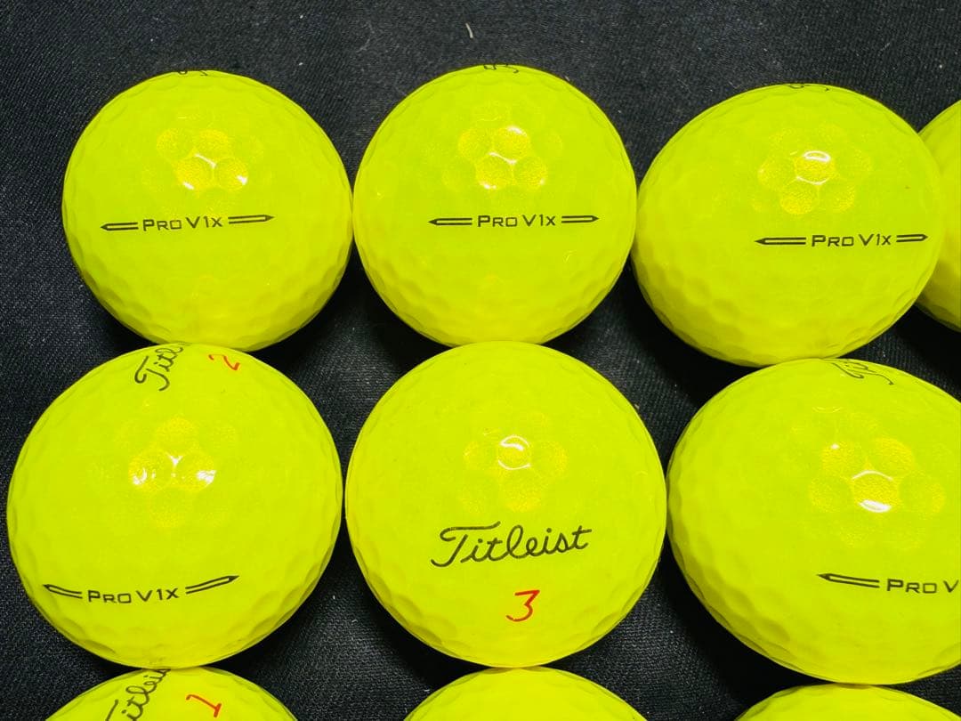 タイトリスト PRO V1X 2023年モデル 20個　　イエロー