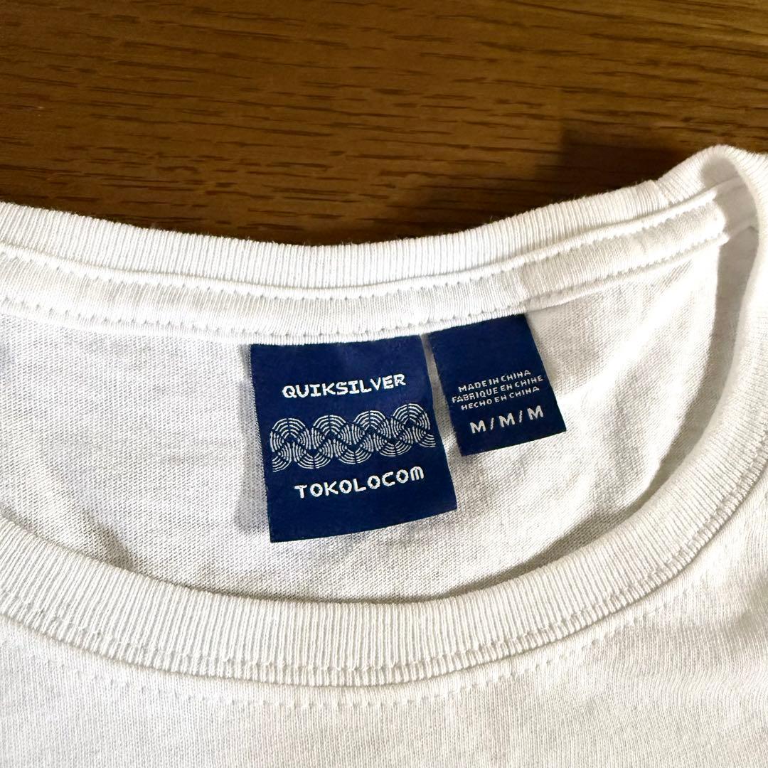 未使用品☆QUIKSILVERクイックシルバー☆波乗りジャパン Tシャツ☆M