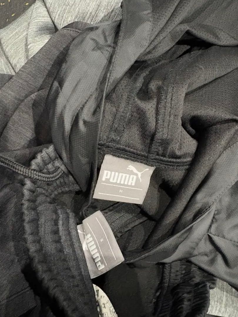 PUMA ウォームアップウェア グレー/ブラック