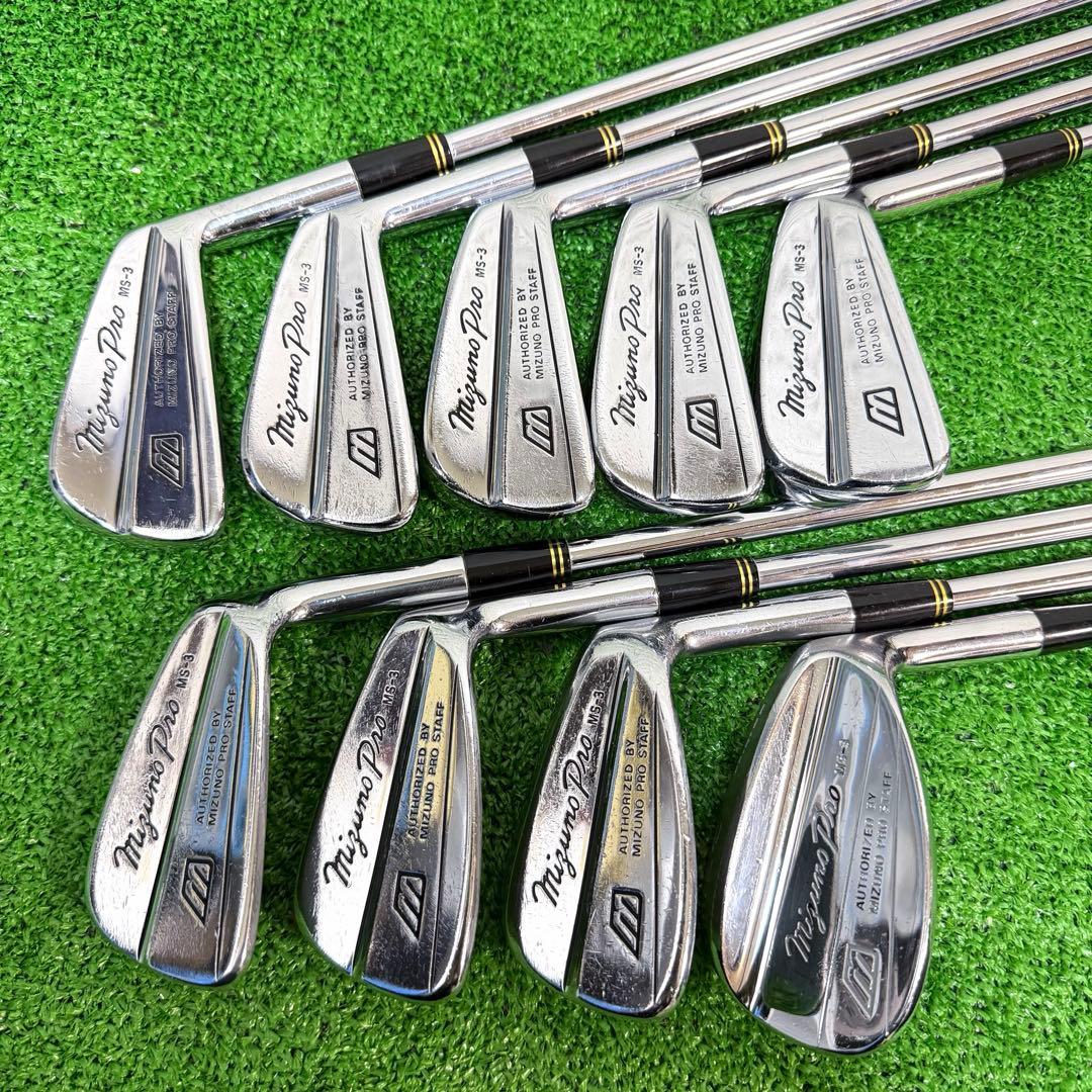 名器　Mizuno Pro MS-3 アイアンセット　打感良好　DG R400