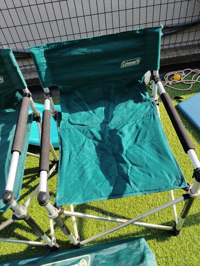 Coleman スリムキャプテンチェア 2脚セット 緑