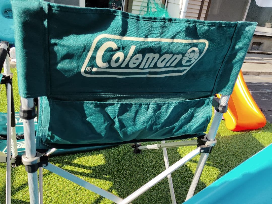 Coleman スリムキャプテンチェア 2脚セット 緑