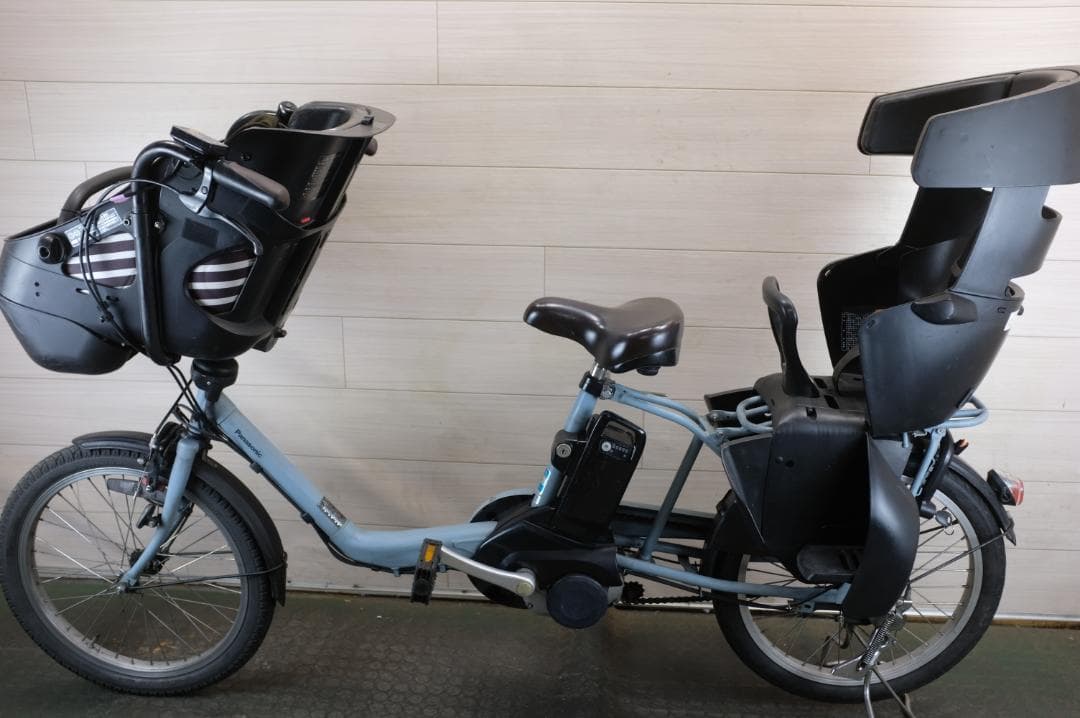 電動自転車 パナソニック　 20インチ 3段変速 12Ah　充電器有