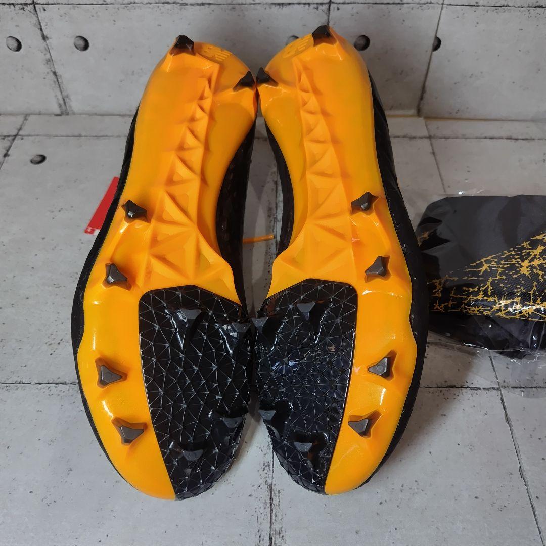 新品 タグ付 ニューバランス FURON サッカースパイク 25.5 黒 NB