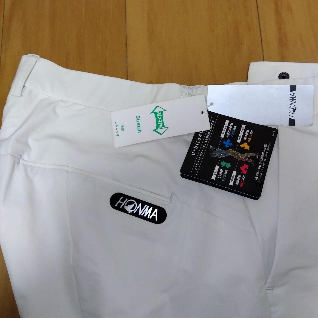 HOMMA ゴルフパンツ サイズ【９１㌢】ストレッチ素材 色 ホワイト新品未使用
