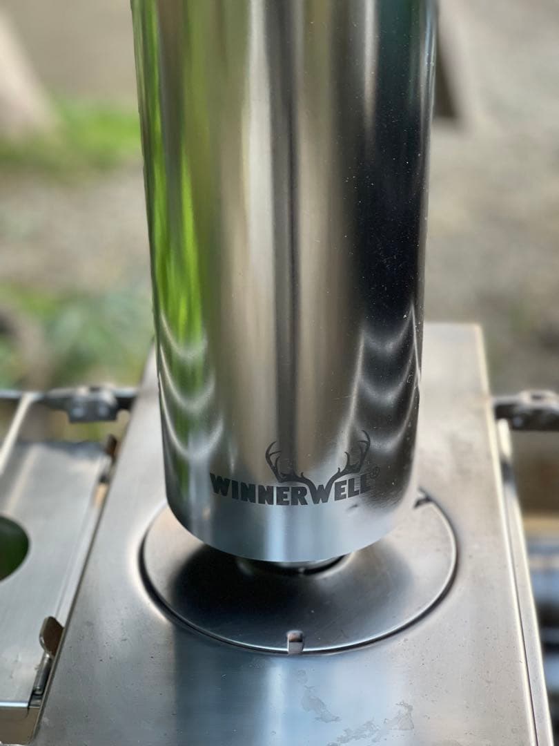 美品 WINNERWELL製 薪ストーブ 二重煙突 M 63mm