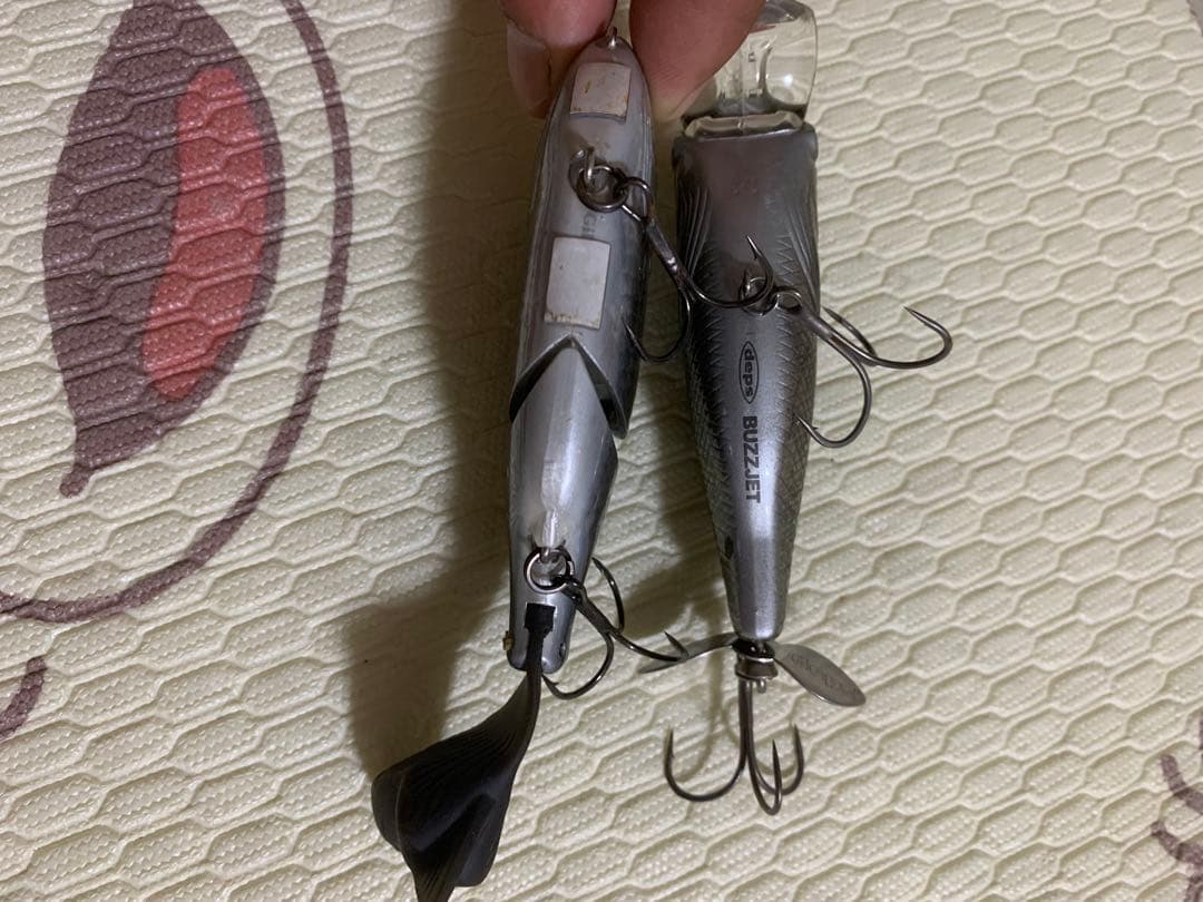 バス釣り引退セット　ハードルアー　ヤマトクローラー　ギルロイドJr タイガン90