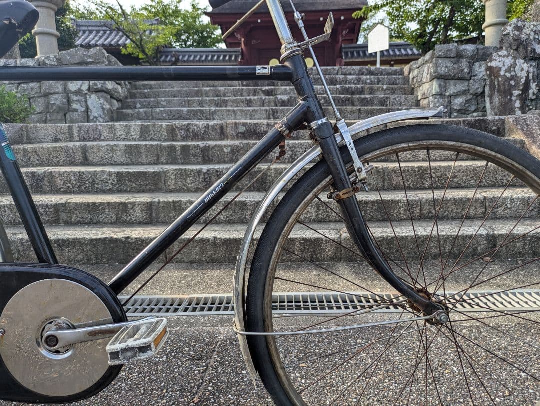 実用車 昭和 レトロ 自転車 ビンテージ ロッドブレーキ