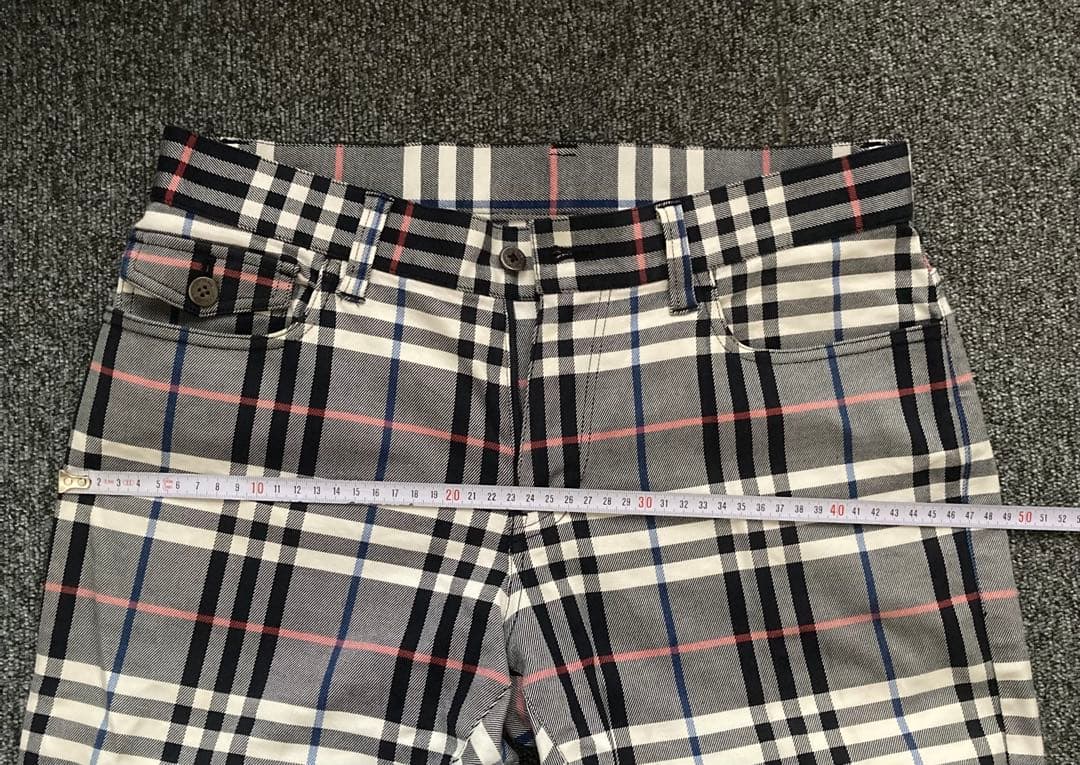 バーバリーBURBERRY GOLF SPORT FITチエック柄メンズパンツ