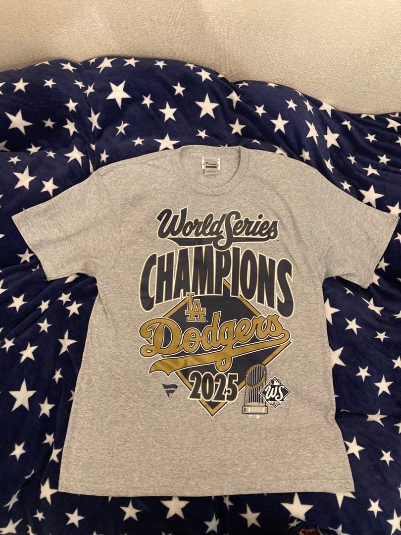 Fanatics ドジャース ワールドシリーズ 2025 優勝記念 TシャツXL