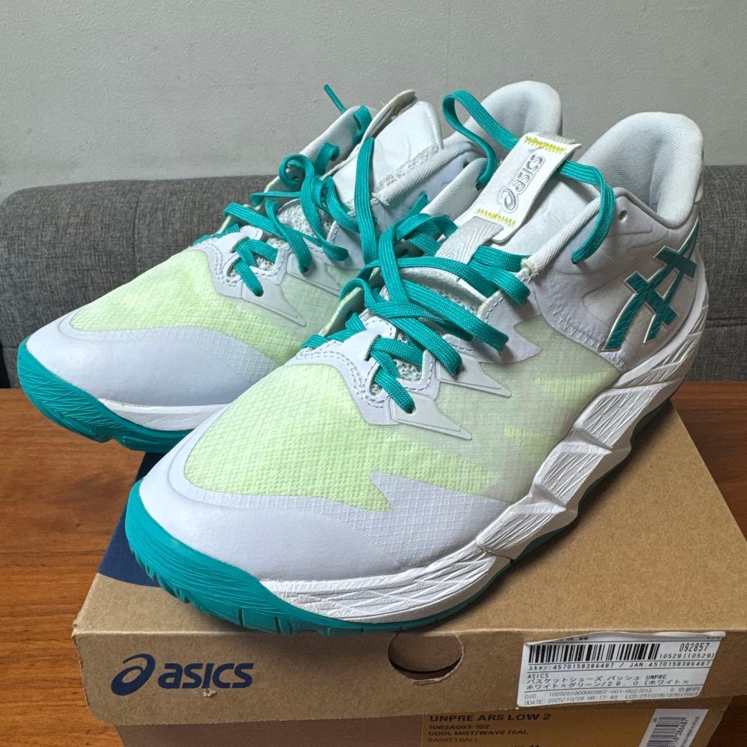 シューズ(男性用) ASICS UNPREARS-LOW 2 28.0cm