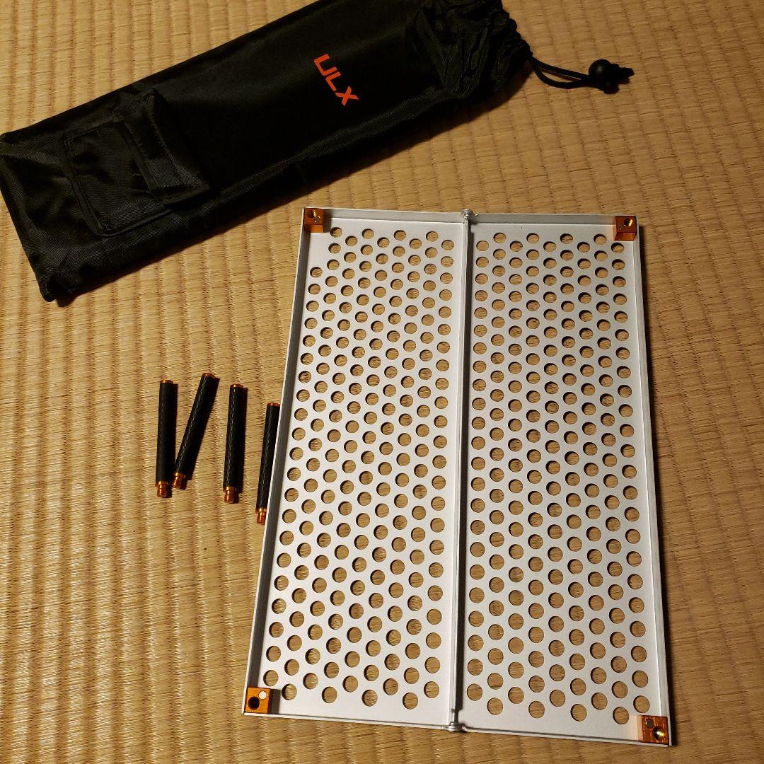【希少】ULX ナノテーブル 超軽量177g 耐荷重10kg ウルトラライト