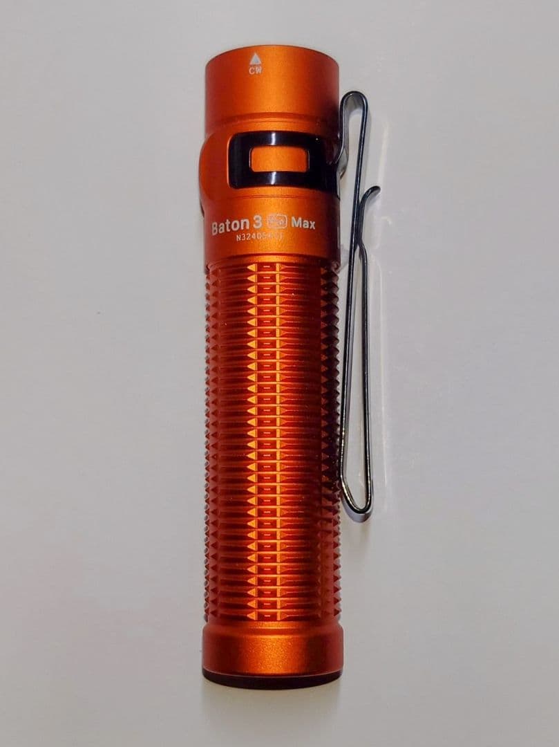 OLIGHT Baton3 Pro Max オレンジ昼光色CW