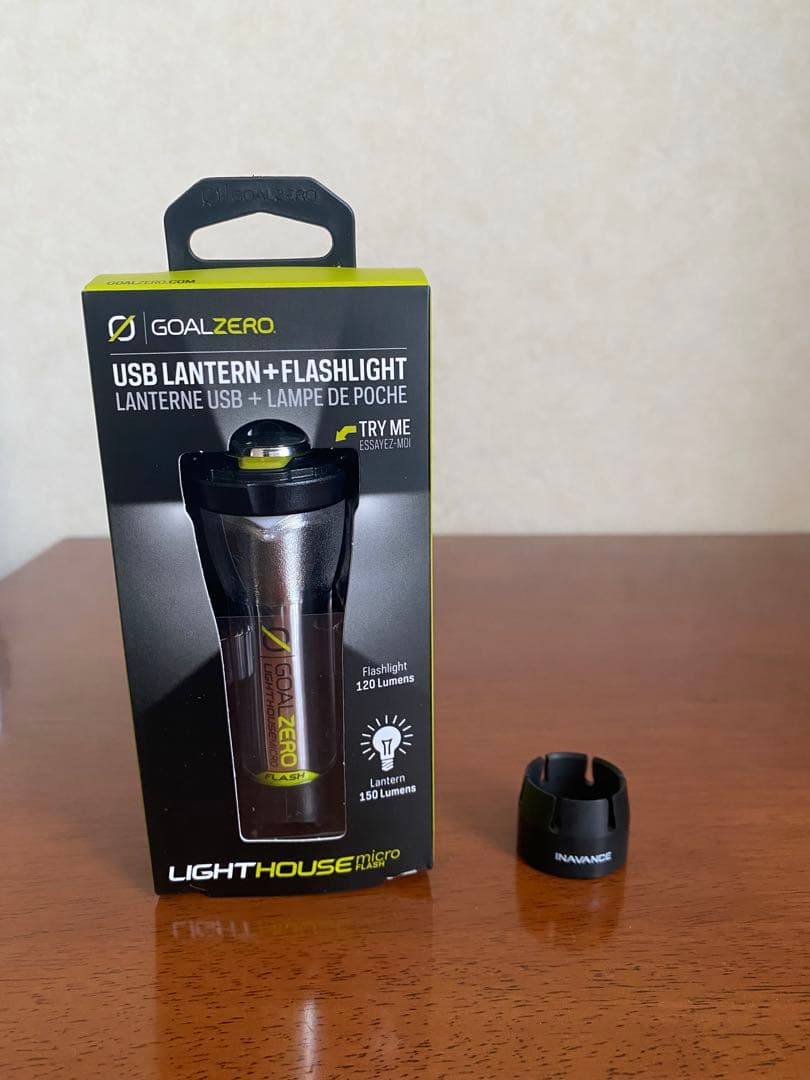 新品未使用goal zero micro flash zero capM8セット