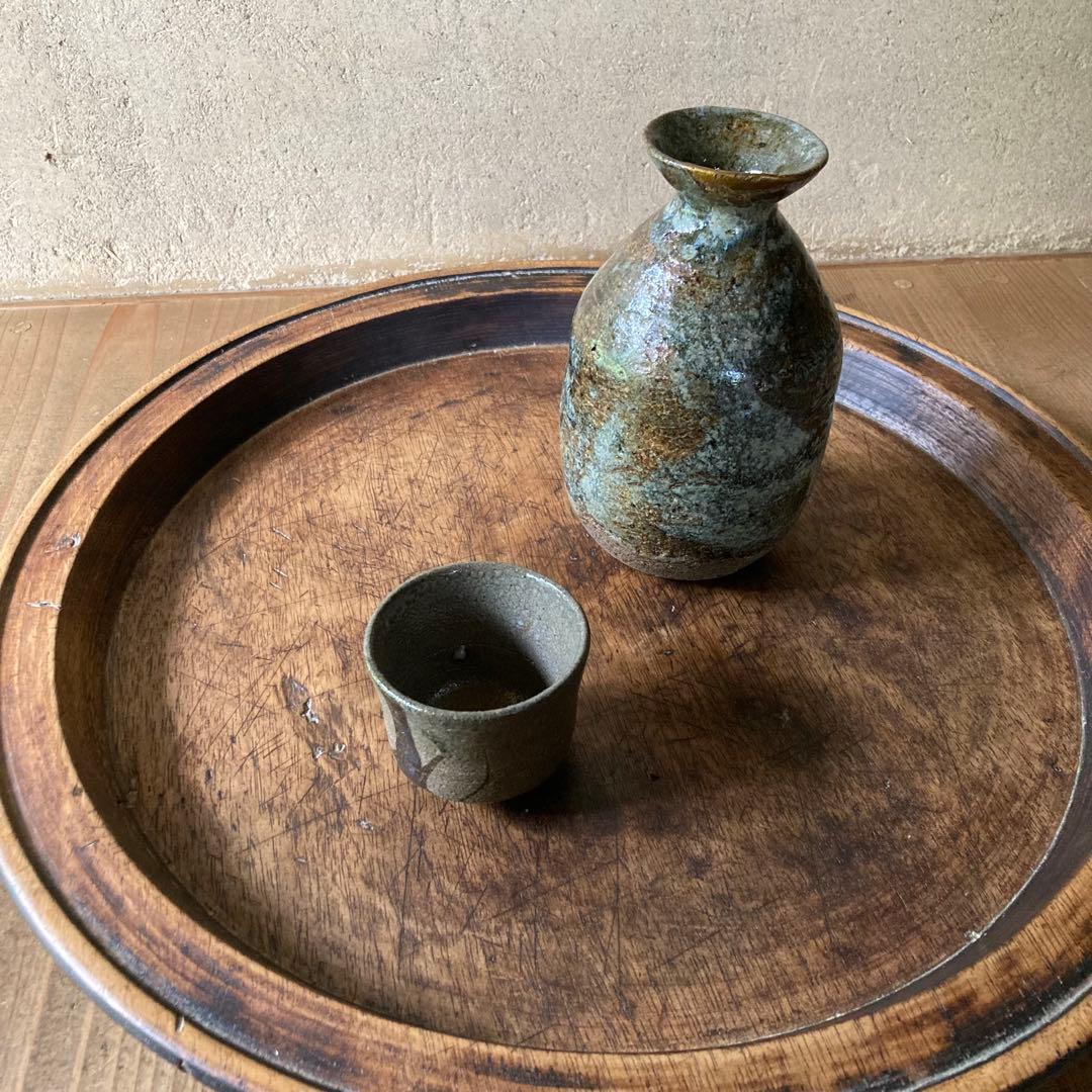 唐津焼　古唐津　朝鮮唐津　徳利　酒器　古道具　桃山　江戸　出土品　李朝　ビンスキ