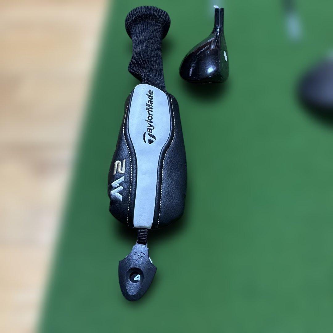 TaylorMade M2 5W、4U 純正シャフト＋ヘッド+カバー