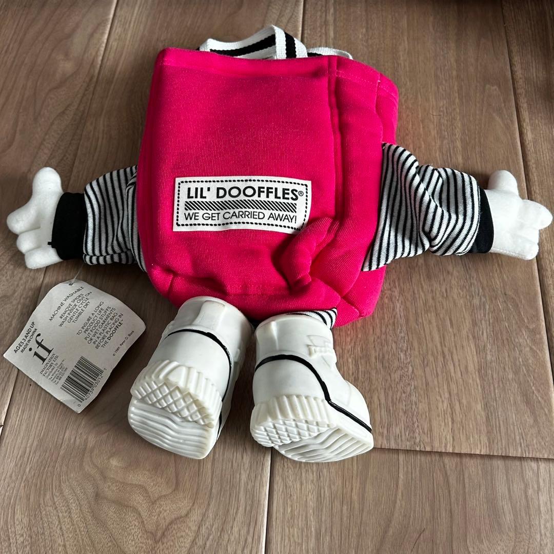 【レア商品】ドゥーフルズ　ぬいぐるみバック　1989年　ヴィンテージ